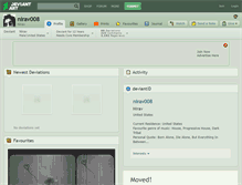 Tablet Screenshot of nirav008.deviantart.com