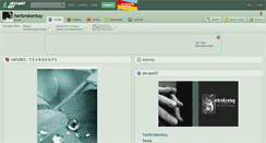 Desktop Screenshot of herbrokentoy.deviantart.com