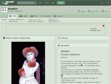 Tablet Screenshot of phoeton.deviantart.com