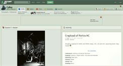 Desktop Screenshot of cyboy.deviantart.com