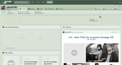 Desktop Screenshot of canuck100.deviantart.com
