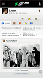 Mobile Screenshot of liere.deviantart.com