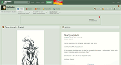 Desktop Screenshot of heliodus.deviantart.com