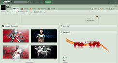 Desktop Screenshot of fl0o.deviantart.com