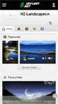 Mobile Screenshot of nz-landscapes.deviantart.com