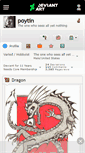 Mobile Screenshot of poytin.deviantart.com