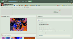 Desktop Screenshot of manicmansions.deviantart.com