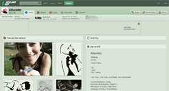Desktop Screenshot of killerkitti.deviantart.com