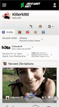 Mobile Screenshot of killerkitti.deviantart.com