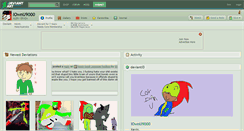 Desktop Screenshot of iownu9000.deviantart.com