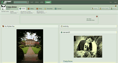 Desktop Screenshot of crazy-brow.deviantart.com