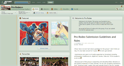 Desktop Screenshot of pro-rodeo.deviantart.com