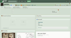 Desktop Screenshot of lexpresso.deviantart.com