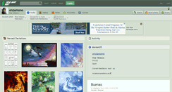Desktop Screenshot of onzamono.deviantart.com