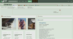 Desktop Screenshot of eddysgirl4eva.deviantart.com