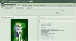 Desktop Screenshot of featherbrained-flute.deviantart.com