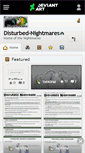 Mobile Screenshot of disturbed-nightmares.deviantart.com