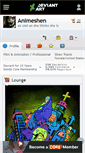 Mobile Screenshot of animeshen.deviantart.com