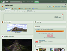 Tablet Screenshot of markecgrad.deviantart.com