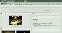 Desktop Screenshot of phoebeness.deviantart.com