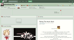 Desktop Screenshot of beforeidecay1996.deviantart.com