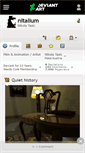 Mobile Screenshot of nitalium.deviantart.com