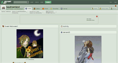 Desktop Screenshot of isaydreamland.deviantart.com