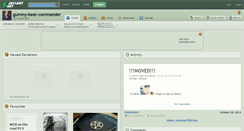 Desktop Screenshot of gummy-bear-commander.deviantart.com
