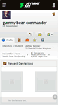 Mobile Screenshot of gummy-bear-commander.deviantart.com