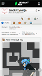 Mobile Screenshot of emokittyninja.deviantart.com
