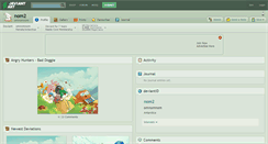 Desktop Screenshot of nom2.deviantart.com