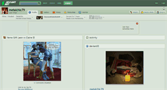 Desktop Screenshot of metalchic79.deviantart.com