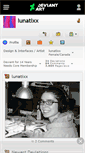 Mobile Screenshot of lunatixx.deviantart.com