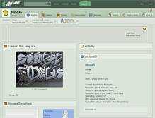 Tablet Screenshot of ninaas.deviantart.com