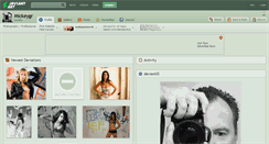 Desktop Screenshot of mickeygr.deviantart.com
