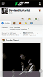 Mobile Screenshot of deviantguitarist.deviantart.com