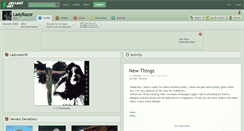 Desktop Screenshot of ladyrazor.deviantart.com