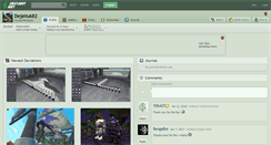 Desktop Screenshot of dejavu682.deviantart.com