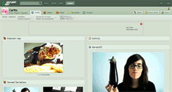 Desktop Screenshot of carito.deviantart.com