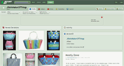 Desktop Screenshot of jilleinmakerofthings.deviantart.com