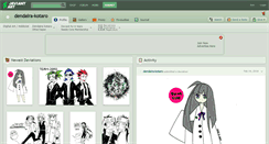 Desktop Screenshot of dendaira-kotaro.deviantart.com