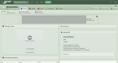 Desktop Screenshot of dirtygirlkink.deviantart.com