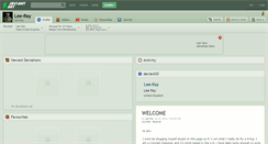 Desktop Screenshot of lee-ray.deviantart.com