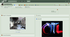 Desktop Screenshot of outsidethelens.deviantart.com