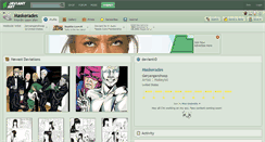 Desktop Screenshot of maskerades.deviantart.com