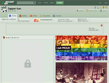 Tablet Screenshot of dapper-kun.deviantart.com