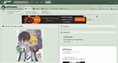 Desktop Screenshot of antihinatafc.deviantart.com