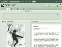 Tablet Screenshot of digging-for-apples.deviantart.com