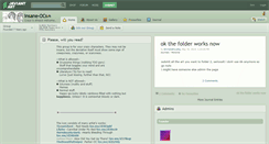 Desktop Screenshot of insane-ocs.deviantart.com