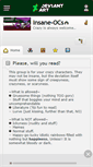 Mobile Screenshot of insane-ocs.deviantart.com
